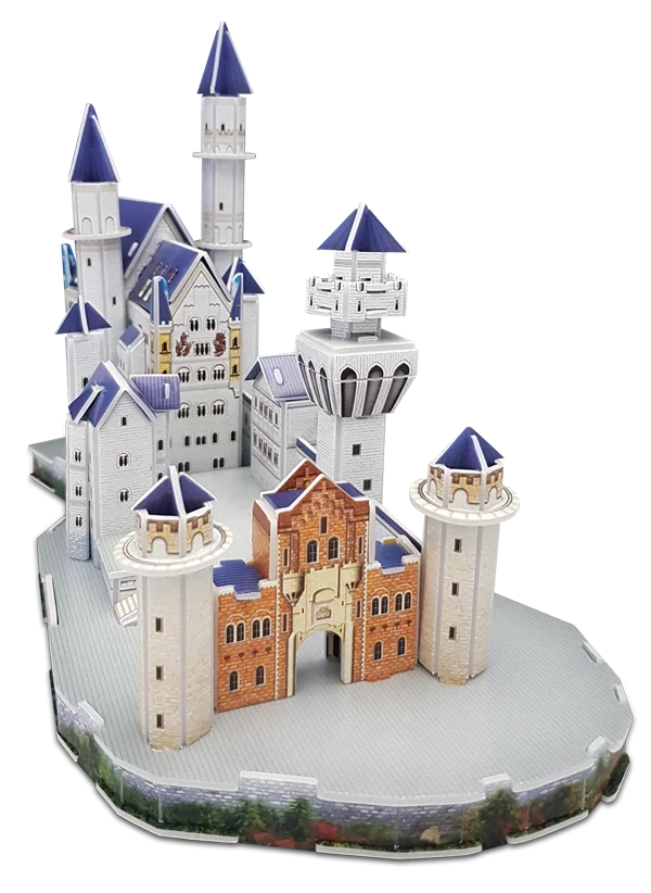 Kinderträume 3D-Puzzle Schloss Neuschwanstein