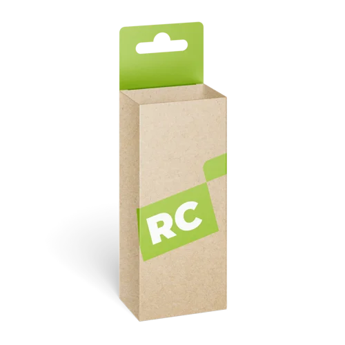 Verpackung mit Aufhänger
